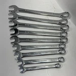Set Of 9 Pittsburgh Combination Wrenches Chrome Vanadium Sae. Fixed Price $15.77.