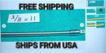 Flexible 11 Inch Long Socket Extension Bar 3/8" Dr Bends 90 Degrees Pc. Fixed Price $24.89.