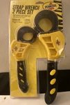 Pennzoil Strap Wrench Set (regular 3/8" To 5-1/4" & Large 1" 6-1/2") #19425. Fixed Price $18.00.