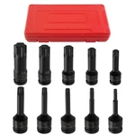Professional 1/2" Drive Star Bit Socket Set 10PC T30-T100 Impact Grade With Case. Fixed Price $35.11.