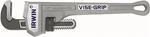 Vise Grip 286279 Aluminum Pipe Wrench, 10" Long, 1-1/2" Jaw Capacity, Hardened. Fixed Price $52.93.
