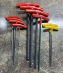 Bondhus T-handles Mixed Variety (lot Of 10) Used. Fixed Price $15.00.