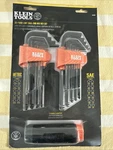 Klein Tools BLS22H Long Ball-end Hex Key Set With Handle, Sae Metric, Pc.. Fixed Price $17.99.