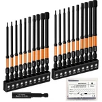 Impact Long Hex Head Allen Wrench Drill Bit Set 4" SAE&METRIC(20PCS. Fixed Price $39.01.