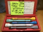 Matco Tools WTK5500 Piece 1/2IN. Drive Torque Extension Set. Fixed Price $109.95.