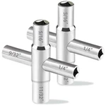 2PCS Way Sillcock Key Set 1/4", 9/32", 5/16", 11/32 Steel Water Ke.... Fixed Price $21.07.
