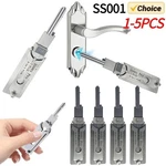 2 1 Stainless Steel Key Decoder Ring Pick Set Repair Hook Tool Kit. Fixed Price $11.88.