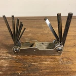 Vintage Craftsman 9-IN-1 Sae Hex Key Set 5/64 1/4" Made Usa 946284. Fixed Price $22.95.