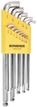 Hex Balldriver Lngarm Stubby L-wrench Set 13PC .050"-3/8"BRITEGUARD BONDHUS16737. Fixed Price $23.72.
