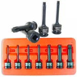 3/8" Black Star Torx Tork Wrench Tool Driver Bit Set For Impact. Fixed Price $51.03.