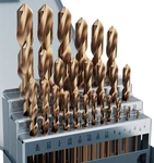 Macxcoip 29PC M35 Cobalt Drill Bit Set 1/16"-1/2" Hss For Metal Stainless Steel. Fixed Price $104.99.
