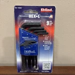 Eklind 10509 Hex-l Key Allen Wrench 9PC Set Metric Mm Sizes 1.5-10 Short. Fixed Price $13.63.