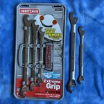 Craftsman 3 Piece Metric Extreme Grip Wrench Set Usa Made 12MM To 19MM + Sae. Fixed Price $79.97.