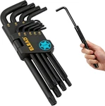 11-PIECE Torx Star Allen Wrench Set T10-T50 Long Arm With Extension S2 Steel. Fixed Price $22.48.