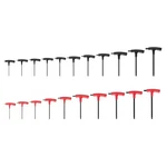 Tekton KTX90301 Ball End Hex T-handle Key Set, 21-PIECE. Fixed Price $109.00.