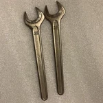 Vintage Forged Standard 22MM Open End Wrench. Fixed Price $40.00.
