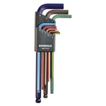 Bondhus 69499 Ball End L-wrench Set W/colorguard Finish Piece BLX9MCG. Fixed Price $34.14.