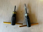 2X Mountz Adjustable Torque Screwdriver 800-456-1828 12" Ibs Used #18 -(#2). Fixed Price $150.33.