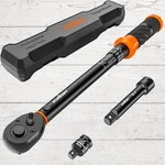 1/2" Torque Wrench Snap Socket Professional Drive Click Type Ratcheting. Fixed Price $51.19.