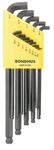 Inch Hex Balldriver Lngarm L-wrench Set 13PCS .050"-3/8" Bondhus Usa 16537. Fixed Price $16.29.