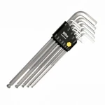 Wiha 36998 Ball End Hex Long Arm L-key Chrome Inch 13 Piece Set. Fixed Price $48.01.