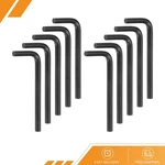 10PCS Key 3/16" Cr-v L-shape Hexagon Sae Wrenches Black. Fixed Price $13.16.