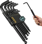Elead 15-PIECE Sae Key Allen Wrench Set With Extension Bar, 3/64-3/8 Inch. Fixed Price $14.12.