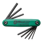 Bondhus 12634 Gorillagrip Set Of 8 Star Fold-up Keys,sizes T9-T40. Fixed Price $15.65.