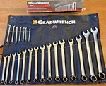 Gearwrench (22) Pc. Metric Long Pattern Combination Non-ratcheting Set. Fixed Price $99.95.