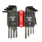 Piece Long Arm Hex Key Set Sae Metric Sunex 98526L Chrome Vanadium Steel. Fixed Price $43.31.