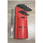 Snap-on SN1094 Metric 1.5-10MM L-shaped Hex Key Set 10PC Red Holder. Fixed Price $54.99.