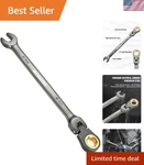 Versatile 8 Mm Flex-head Ratcheting Wrench 72 Teeth Ease Of Use For Every Task. Fixed Price $16.99.