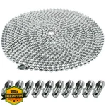Hordion 16.4FT 4.5MM Stainless Steel Ball Chain Window Blind Pull. Fixed Price $20.00.