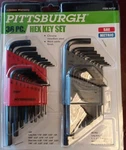 36 Pc Sae & Metric Long Reach Hex Key Set Brand New. Fixed Price $26.99.
