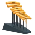 Bondhus 13390 10 Piece Graduated Inch Hex T-handle Wrench Set With Stand. Fixed Price $55.04.