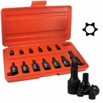 13 Piece Impact Star Torx Tork Socket Tamper Resistant Proof Driver Tool Set Bit. Fixed Price $36.79.