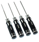 4PC 1.5MM 2.0MM 2.5MM 3.0MM Metric Allen Key Set W/aluminum Handles #2740. Fixed Price $26.97.