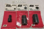 3PC Lisle E-torx External E-6-14-16 Socket Set Usa. Fixed Price $12.56.
