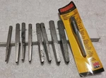 9PC Hanson/irwin #2-#3-#4-#5 Easy-out Screw Extractor Assortment. Fixed Price $22.22.