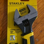 Stanley Control-grip Adjustable Wrench 12 In Extra Wide Comfort 90-950. Fixed Price $17.95.