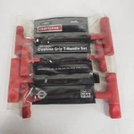 Craftsman 7PC. Inch Cushion Grip T-handle Hex Set 946297 3/32" To 1/4" Size. Fixed Price $39.95.