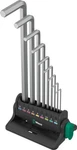 Wera 022102, 950/9 Hex-plus 8 L-key Set, Metric, Chrome-plated, Pieces. Fixed Price $42.76.