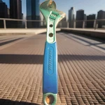 Westward 1NYD1 Adjustable Wrench Alloy Steel Chrome 12" Blue. Fixed Price $29.99.