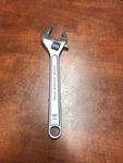 Used Truecraft Tool F212 Adjustable Wrench, Inch 1-1/4 Opening Chrome Vanad. Fixed Price $26.99.