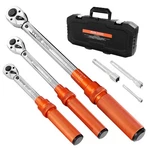 Vevor Click Torque Wrench Set 3PCS 1/4 3/8 1/2 In Drive Dual-direction 72-TOOTH. Fixed Price $69.99.