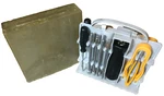 12PC Hand Tool Kit Set Case Portable Box Gray/screw-nut Drivers/ Tweezer/puller. Fixed Price $12.99.