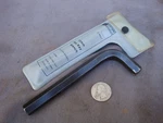 Vintage Craftsman 12MM Oil Filter Hex Key Wrench -v- Series 46667 Usa. Fixed Price $17.50.