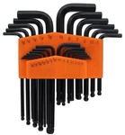Drixet Orange Sae-inch/metric/mm Ball Point Hex Socket Driver Allen Key Combo.... Fixed Price $29.02.