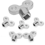 Toymis 6PCS Radiator Valve - Bleed Hole & Air Set For Silver. Fixed Price $10.24.