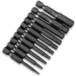 10PCS Hex Head Allen Wrench Drill Bit Set, S2 Steel Screwdriver. Fixed Price $12.93.